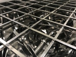 Multihead weigh filler used for accurate co-packing fills at Minimus Products